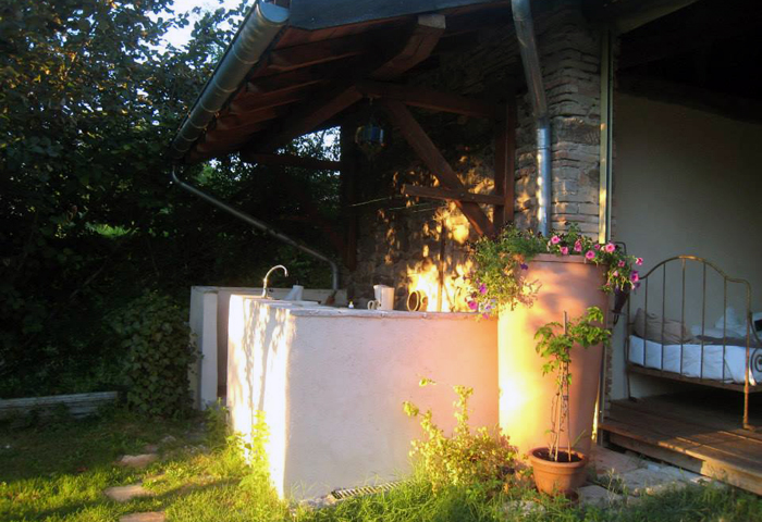 cuisine d'été, chambres d'hôtes à Puycelsi dans le Tarn